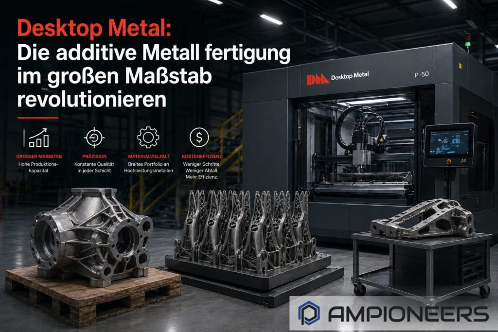Desktop Metal: Die additive Metall fertigung im großen Maßstab revolutionieren